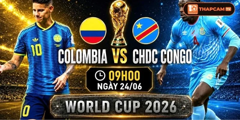 Soi kèo nhà cái Colombia vs CHDC Congo là kèo đấu quyết định cho chiếc vé đi tiếp tại bảng K. 